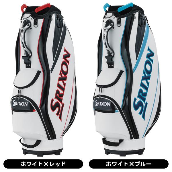 ‼️ダンロップ スリクソン キャディバック ホワイトブルー 新品未使用‼️ SRIXON ダンロップ スリクソン キャディバッグ GGC-S215 メンズ 軽量
