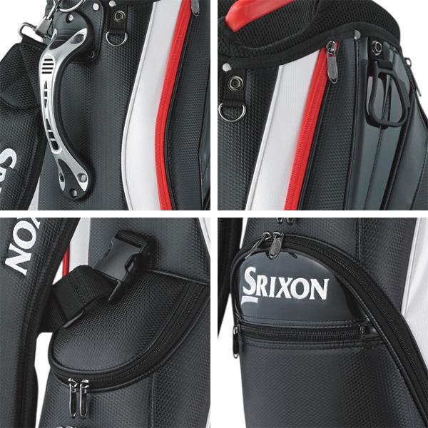 ダンロップ スリクソン/SRIXON ゴルフバッグ SRIXON ダンロップ スリクソン キャディバッグ GGC-S215 メンズ 軽量