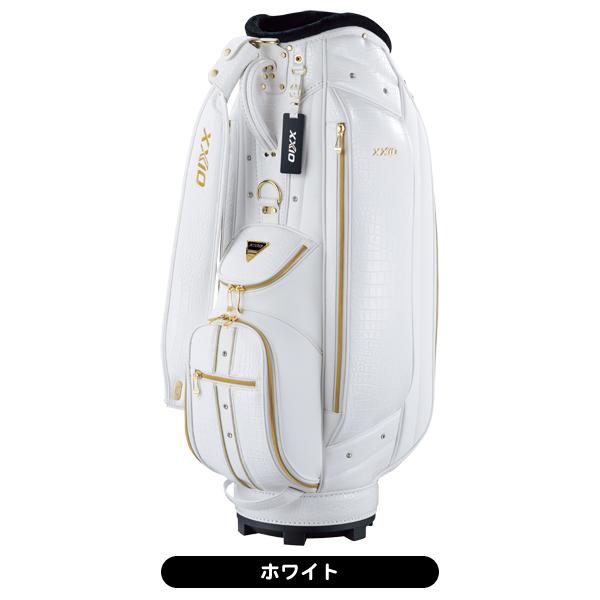コ*マ様 ★☆★ダンロップ★XXIO★ゴルフバック★白★☆★ XXIO ダンロップ ゼクシオ GGC-X155L キャディバッグ 9.5型 3.8