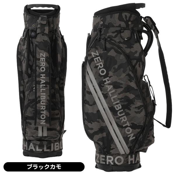 【美品】 ゼロハリバートン キャディバッグ ブラックカモ ZHG-CB1 希少品 ZERO HALLIBURTON（ゼロハリバートン） 2022 ZHG-CB1 82051 9.0型 4.1