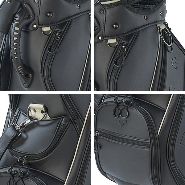 【10%クーポン対象】デサント DQBVJJ01 大口径 9.5型 4.2KG キャディバッグ 日本正規品 