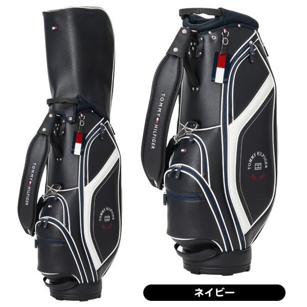 トミーヒルフィガー　ゴルフ　キャディバック　新品ネームプレート付き トミーヒルフィガー ゴルフ キャディバック 新品ネームプレート付き