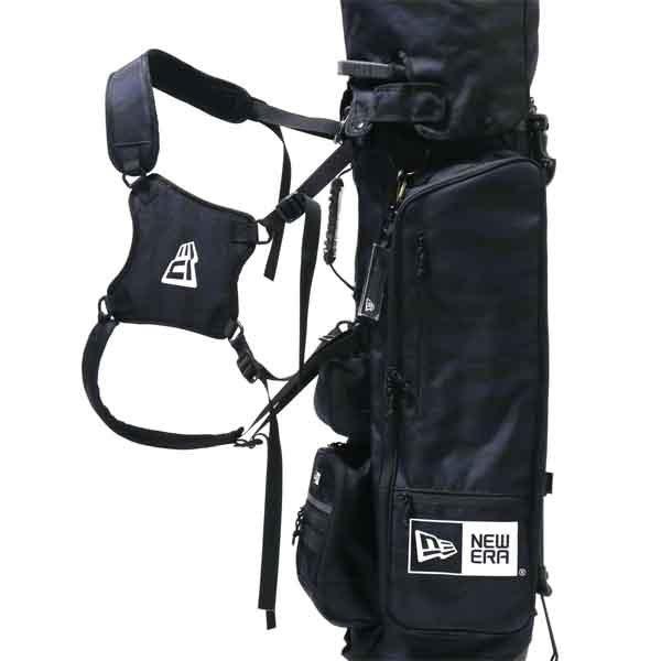 NEWERA キャディーバッグ　スタンド式　タイガーストライプカモネイビー キャディーバッグ スタンド式 ワードマークロゴ タイガー