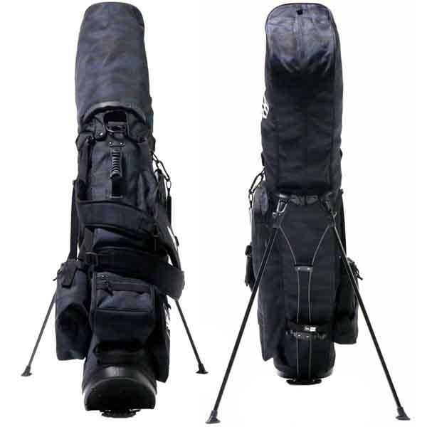 NEWERA キャディーバッグ　スタンド式　タイガーストライプカモネイビー キャディーバッグ スタンド式 ワードマークロゴ タイガー