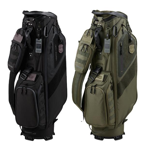 希少PING数量限定日本正規品モデルキャディバッグCB-P226ミリタリーカーキ PING（ピン） PING CB-P226 HOOFER CART フーファー キャディバッグ