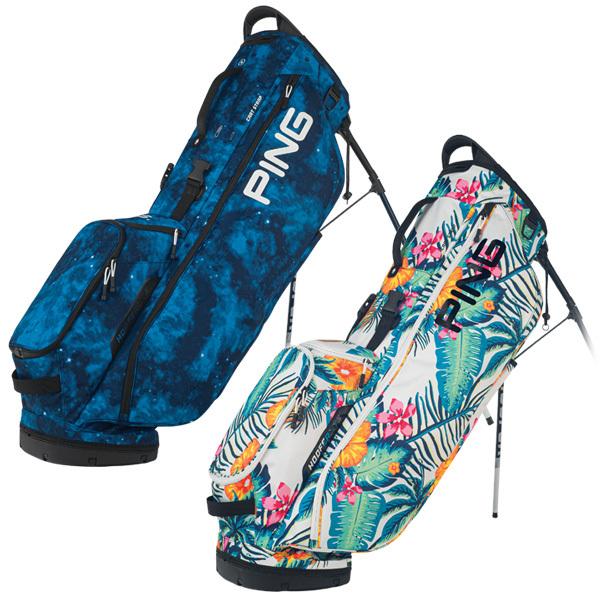 PING Hoofer スタンドバッグ フラワーパターン PING Hoofer スタンドバッグ フラワーパターン