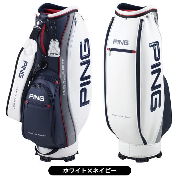 PING キャディバッグ CB-P2402 PEORIA PING ピンゴルフ ピオリア キャディバッグ CB-P2402 (9型 軽量