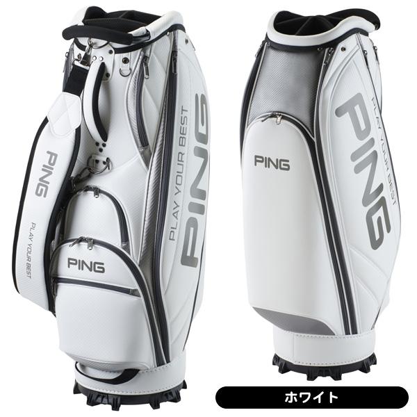 PING（ピン） メンズ 2025 CB-U2502 ソフトPU キャディバッグ 男性用