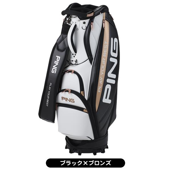 PING（ピン） メンズ 2025 CB-U2502 ソフトPU キャディバッグ 男性用