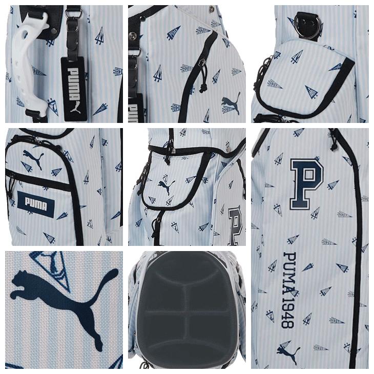 PUMA（プーマ） 2023 フラッグ グラフィック 090091 キャディバッグ