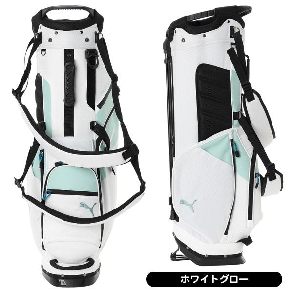 PUMA/プーマ ゴルフ キャディバッグ９型【トリコロール】美品！ PUMA/プーマ ゴルフ キャディバッグ9型【トリコロール】美品