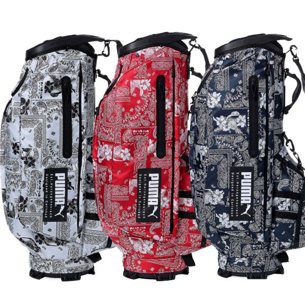 PUMA（プーマ） 2022 バンダナ AOP 867953 キャディバッグ : ゴルフ