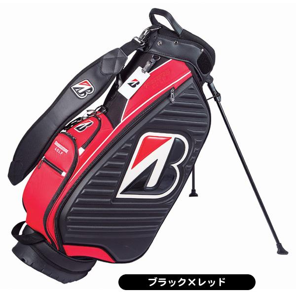 ブリヂストン ゴルフ プロスタンドモデル CBG302 9.5型【ほぼ未使用品】 BRIDGESTONE（ブリヂストン） CBG302 スタンド キャディバッグ