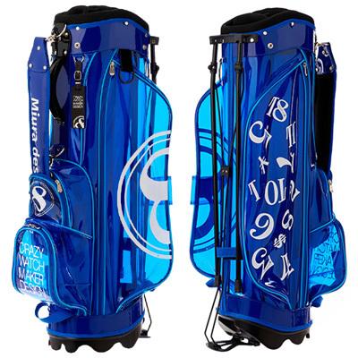 フランク三浦 FMG-SK-CB スケルトン スタンド キャディバック : ゴルフ