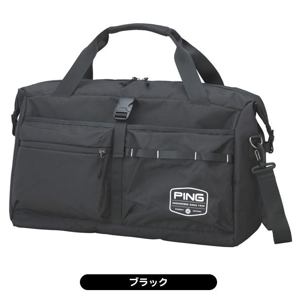 PING メンズボストンバッグ Amazon.co.jp: ツアーライト ボストンバッグ GB-P2202 ブラック