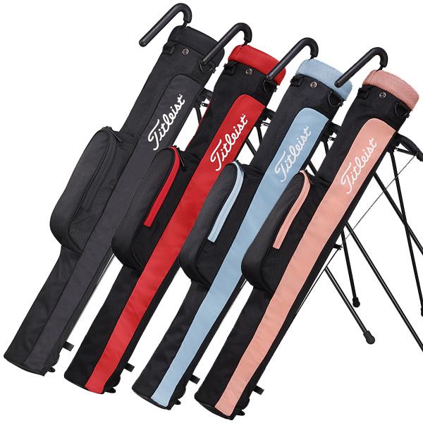 Titleist スタンドクラブケース セルフスタンド黒/赤 Titleist（タイトリスト） TB23NGSSCJ ネクストジェン セルフスタンド