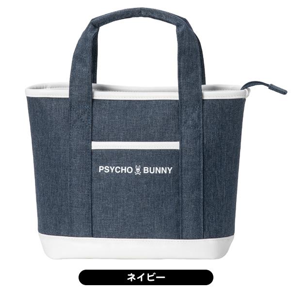 Psycho Bunny ネイビー トートバッグ Psycho Bunny（サイコバニー） ラウンドトートバッグ PBMG6AB9 メンズ