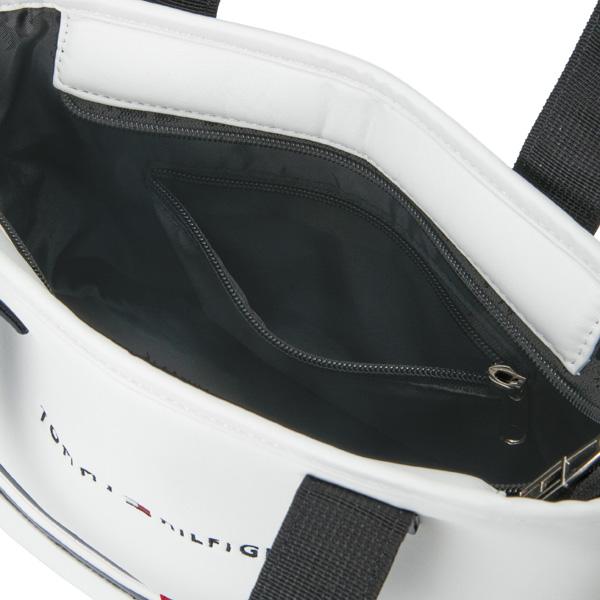 トミーヒルフィガー ラウンドトートバッグ THMG6STB メンズ レディース ベーシック 2026年モデルの画像