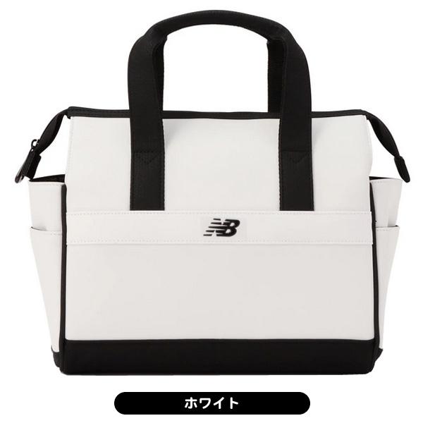 ニューバランス ラウンドトートバッグ 012-6981001 メンズ レディース マット合皮 エンボスロゴ×NB高周波 カートバッグ 2026年モデルの画像