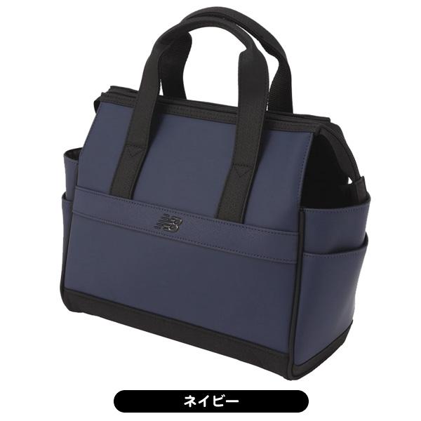 ニューバランス ラウンドトートバッグ 012-6981001 メンズ レディース マット合皮 エンボスロゴ×NB高周波 カートバッグ 2026年モデルの画像
