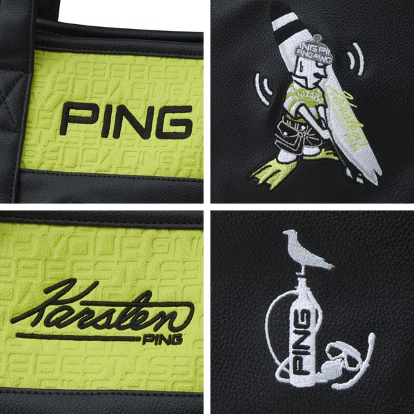 PING（ピン） ラウンドトートバッグ GB-N2602 メンズ レディース Mr