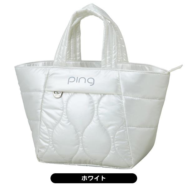 PING ゴルフ トートバッグ ホワイト PING（ピン） ラウンドトートバッグ GB-L2603 レディース パフィー