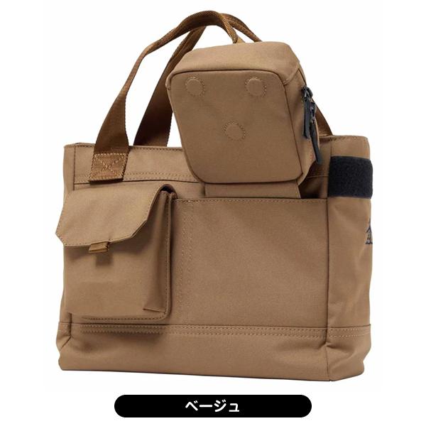 マンシングウェア ユニセックス ディタッチャブル ポーチ カートバッグ MG5FTT42M BG00 ベージュ [2025年モデル] Munsingwear（マンシングウェア） マンシング ラウンドトートバッグ