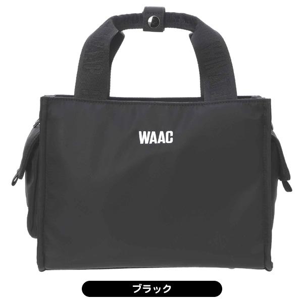 WAAC ゴルフ ラウンドトートバッグ ブラック WAAC ワック ラウンドトートバッグ 072264811 メンズ レディース