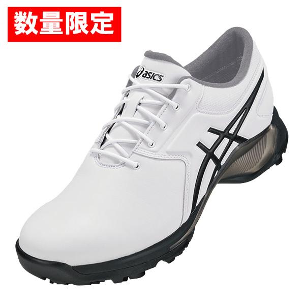  ホワイト ゴルフシューズ ASICS（アシックス） 数量限定 ゲルエース プロ エム 1111A220 100