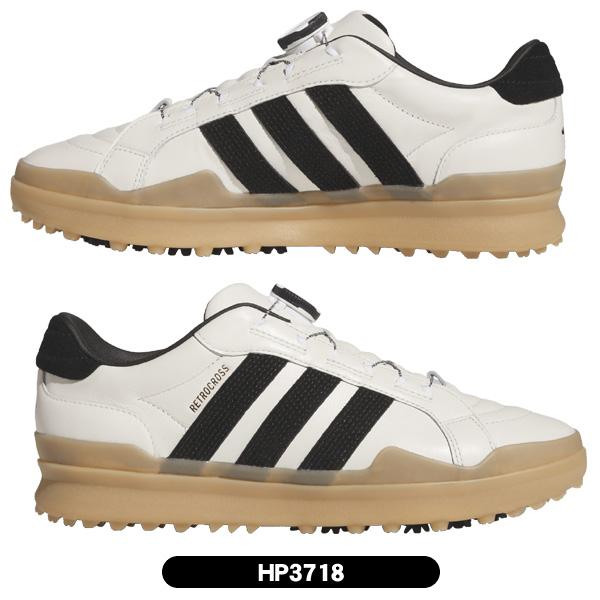 adidas（アディダス） ゴルフシューズ レトロクロス グリップモア BOA