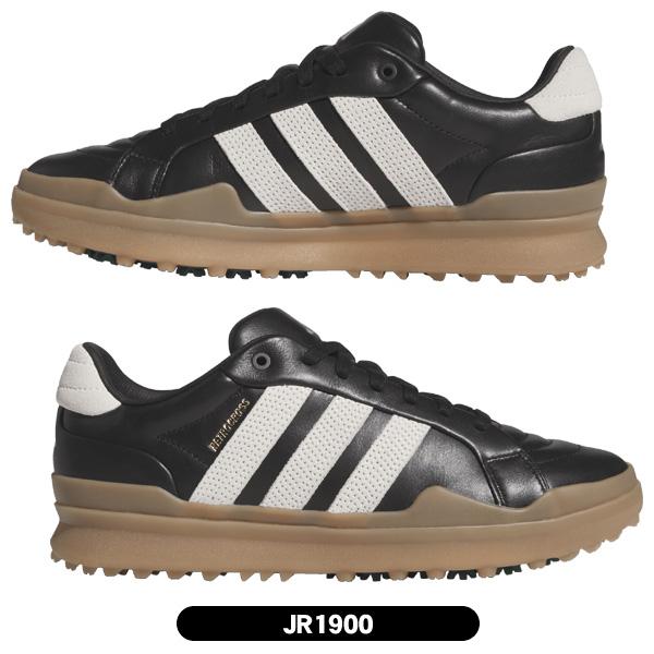 ゴルフシューズ Balance 【美品】New 24.5cm グリップモア レトロクロス ゴルフシューズ adidas（アディダス） BE シューズ(女性用)