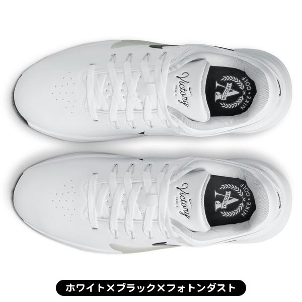 Nike VICTOR ゴルフシューズ ホワイト/ブラック NIKE（ナイキ） ゴルフシューズ ヴィクトリー プロ 4 FZ7611-100