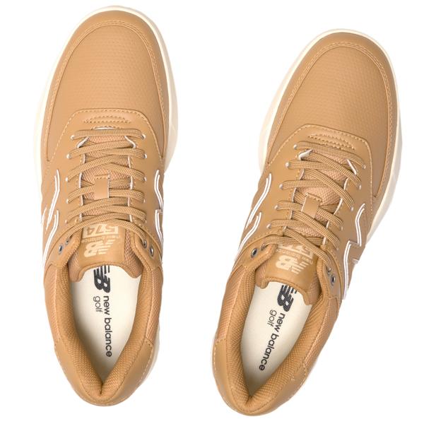 ニューバランス ゴルフシューズ スパイクレス MGS574 V2 クリーニング済 New Balance（ニューバランス） 2022 UGC574JC キャメル スパイクレス