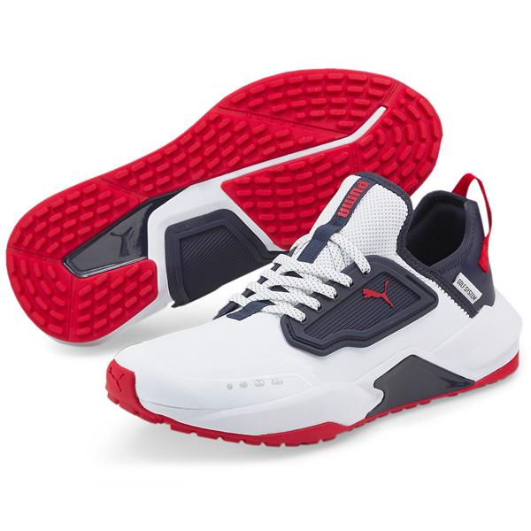 PUMA（プーマ） GS ワン 195405-04 プーマホワイト/ネイビーブレザー