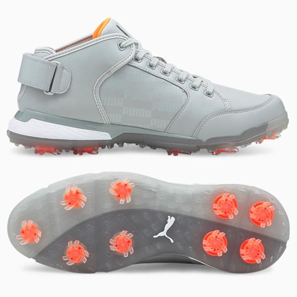 プーマ プロアダプト デルタ ミッド 376498-03 グレー スパイク ゴルフシューズ グレー Rise