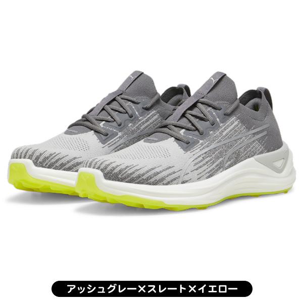 PUMA GOLF ☆プーマニトロ ゴルフシューズ ☆グレー/イエロー 【公式通販】