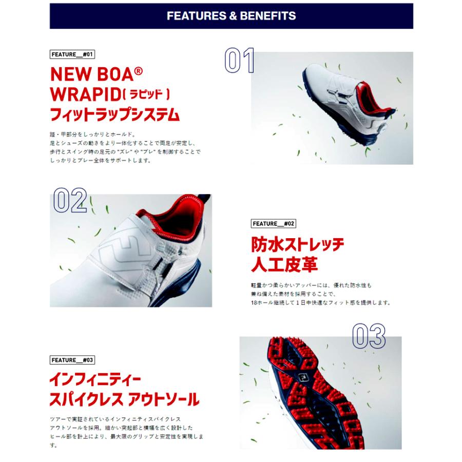 FootJoy フットジョイ 2021 スーパーライト XP スパイクレス BOA
