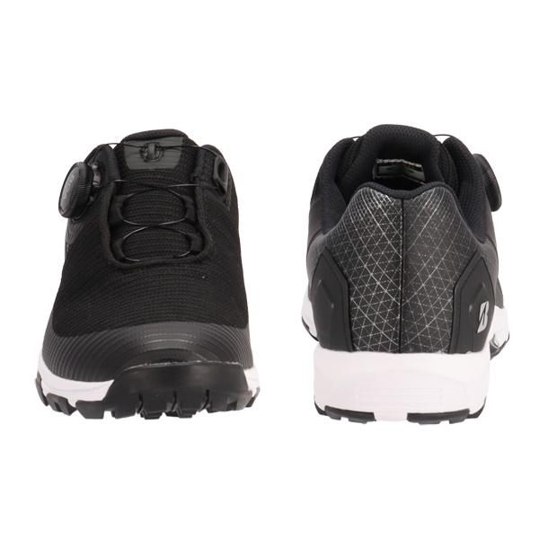 Mizuno 安全靴 25.5cm ネイビー/イエロー BRIDGESTONE GOLF ブリヂストン ゼロ・スパイク バイター ライト