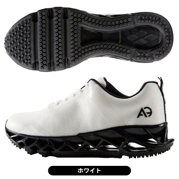 ACCELL（アクセル） ゴルフシューズ メンズ スパイクレス 防水 紐