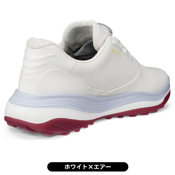 【美品】ゴルフシューズ 防水 レザー レディース 132763 ecco（エコー） ゴルフシューズ LT1 BOA 132763 レディース スパイク