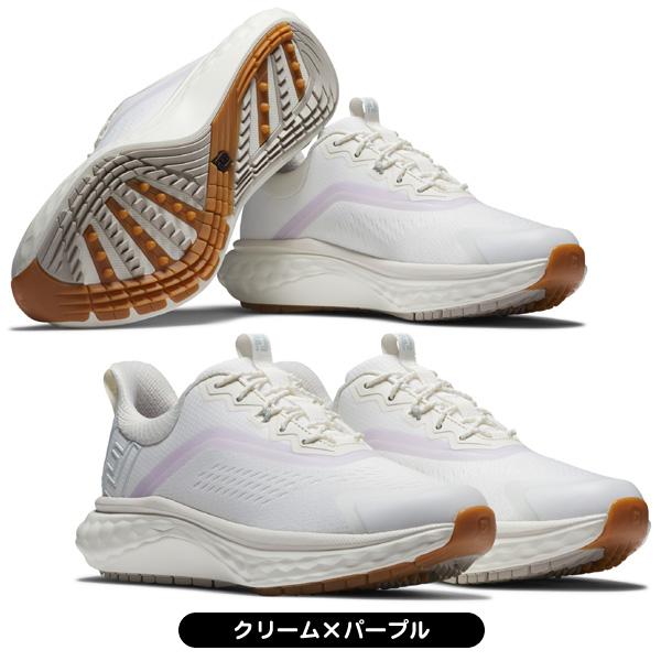 レディース フットジョイ 2025 クオンタム LACED スパイクレス ゴルフシューズ 女性用の画像