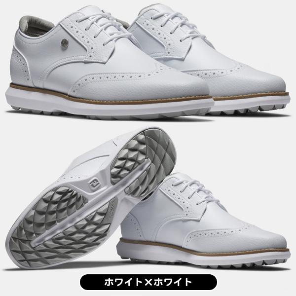 FootJoy　Traditions女性用スパイクレスゴルフシューズ白　24.5 FootJoy Traditions女性用スパイクレスゴルフシューズ白 24.5 FootJoy