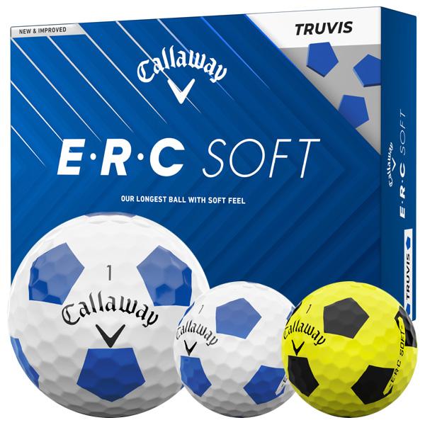 キャロウェイ 2025 ERC ソフト TRUVIS トゥルービス ゴルフボール ［1ダース］ の商品画像