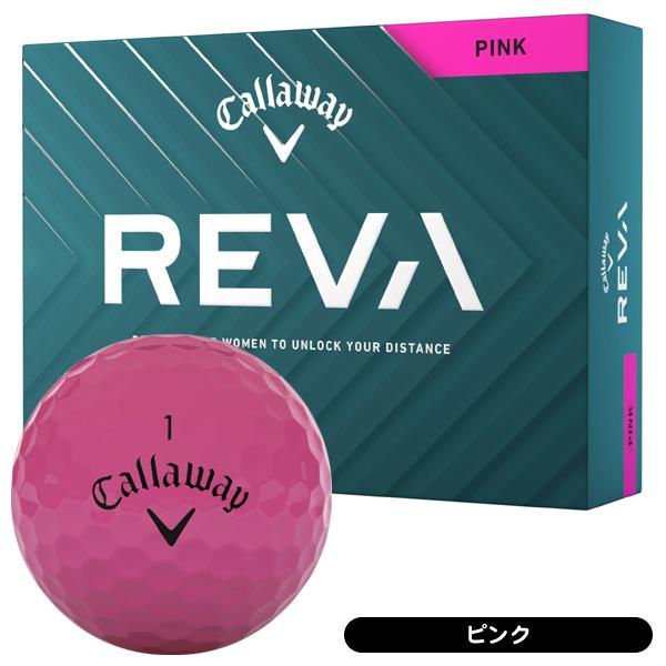 Callaway（キャロウェイ） レディース 2025 レヴァ ゴルフボール 女性
