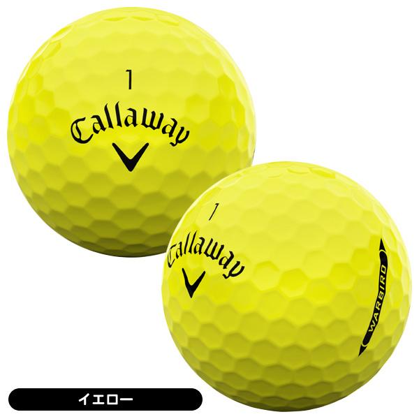 Callaway Golf - イエロー　新品　キャロウェイ Callaway ゴルフボール　ウォーバード キャロウェイ（Callaway） WARBIRD ボール イエロー 1ダース