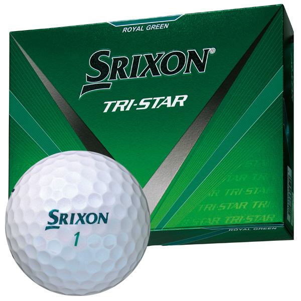【4ダース48個・未使用・箱付】TRI-STAR トライスター ロイヤルグリーン SRIXON スリクソン 2024 トライスター ゴルフボール ロイヤルグリーン
