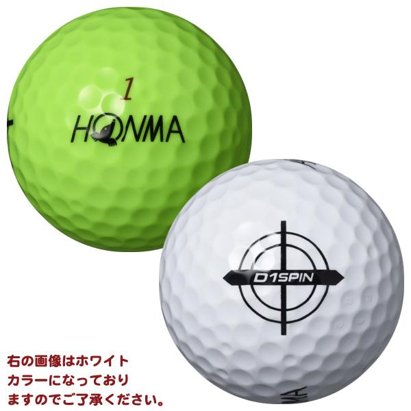 本間ゴルフ 2023 D1 スピン ボール グリーン 1ダース｜leftygolf｜03