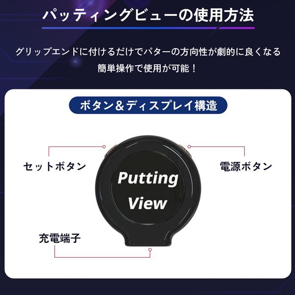 パッティングビュー リンクス xVic PUTTING VIEW (エックスビック パッティングビュー) AI