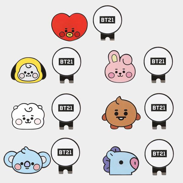 BT21 BABY MATTE ゴルフ マーカー 73000-996 : ゴルフショップジョプロ
