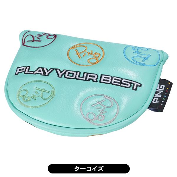 PING TUNE H マレットパター ヘッドカバー付き PING（ピン） ヘッドカバー HC-U2603 メンズ レディース ダンシング